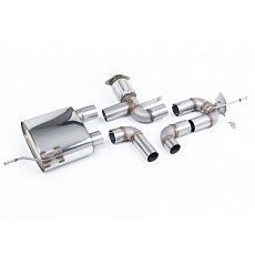 Milltek Sport výfukový systém cat-back zachovává původní klapku výfuku pro Renault / Alpine A110S 1.8TCe 2018-2024, využívá originálních koncovek