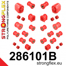 286101B: Strongflex Kompletní sada silentbloků pro zavěšení 286101B: Strongflex Kompletní sada silentbloků pro zavěšení
