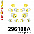296108A: Strongflex Sada silentbloků předního zavěšení RWD varianta SPORT