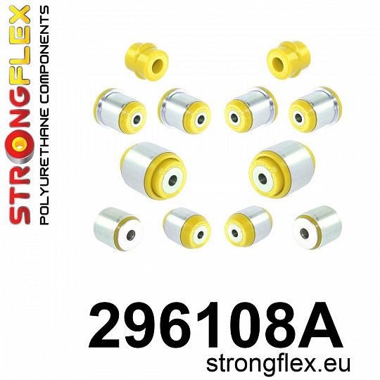 296108A: Front suspension bush kit RWD SPORT 296108A: Front suspension bush kit RWD SPORT