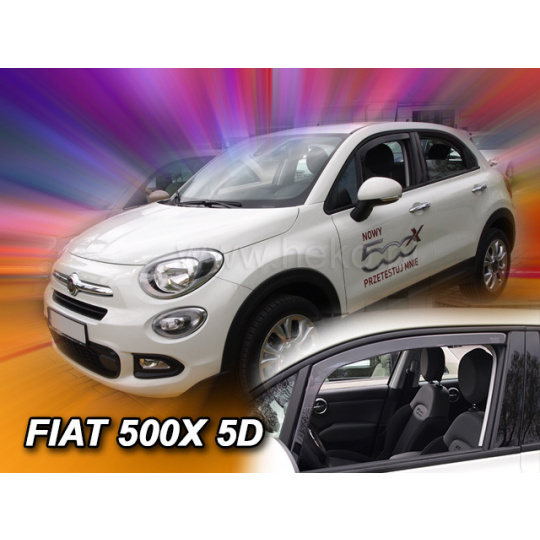 HEKO ofuky oken Fiat 500 X 5dv (od 2015) přední