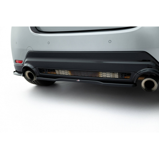 Maxton Design spoiler pod zadní nárazník pro Toyota GR Yaris Mk4 Facelift, černý lesklý plast ABS