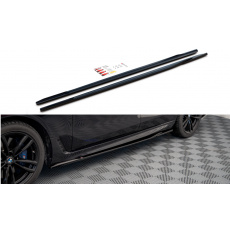 Maxton Design difuzory pod boční prahy pro BMW řada 6 GT G32, černý lesklý plast ABS Maxton Design difuzory pod boční prahy pro BMW řada 6 GT G32, černý lesklý plast ABS