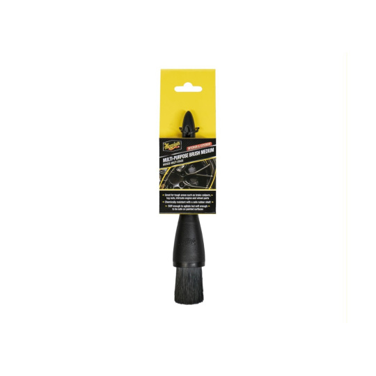 Meguiar's Multi-Purpose Brush - Medium - detailingový štětec, střední, 20 cm