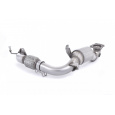 Milltek Sport downpipe a Hi-Flow sportovní katalyzátor pro Ford Fiesta Mk7/Mk7.5 1.0T EcoBoost (100/125/140PS) 2013-2017, pro použití s OE Cat Back Systems
