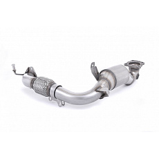 Milltek Sport downpipe a Hi-Flow sportovní katalyzátor pro Ford Fiesta Mk7/Mk7.5 1.0T EcoBoost (100/125/140PS) 2013-2017, pro použití s OE Cat Back Systems