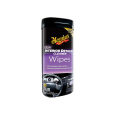 Meguiar's Quik Interior Detailer Wipes - ubrousky na údržbu interiérových povrchů, matný vzhled, 25 ks Meguiar's Quik Interior Detailer Wipes - ubrousky na údržbu interiérových povrchů, matný vzhled, 25 ks
