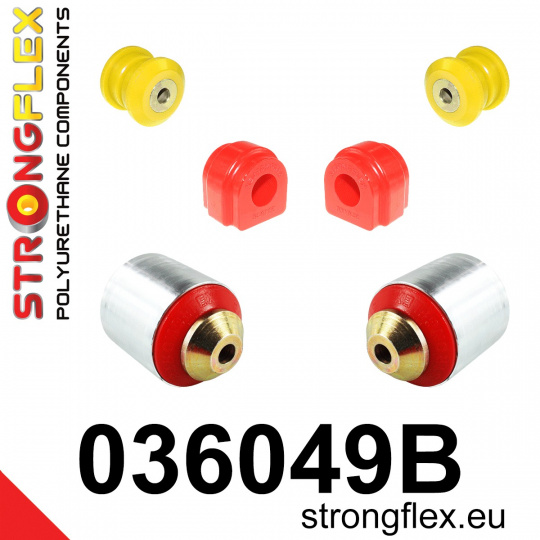 036049B: Strongflex Sada silentbloků předního zavěšení
