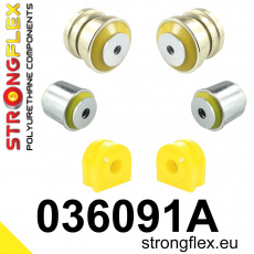 036091A: Strongflex Sada silentbloků předního zavěšení varianta SPORT 036091A: Strongflex Sada silentbloků předního zavěšení varianta SPORT