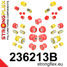236213B: Strongflex Kompletní sada silentbloků pro zavěšení 236213B: Strongflex Kompletní sada silentbloků pro zavěšení