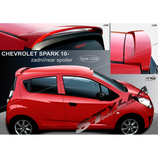 Stylla spoiler zadních dveří Chevrolet Spark (2009 - 2015) - horní