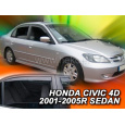 HEKO ofuky oken Honda Civic VII sedan 4dv (2001-2005) přední
