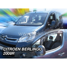 HEKO ofuky oken Peugeot Partner 2dv (2008-2018) přední