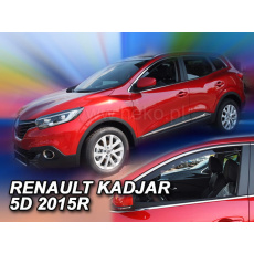 HEKO ofuky oken Renault Kadjar 5dv (od 2015) přední