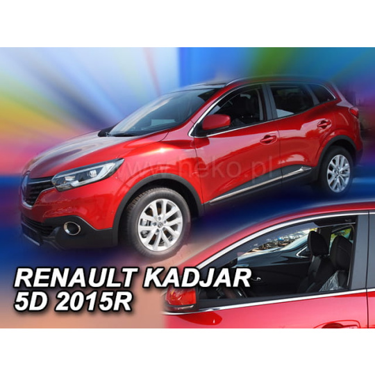 HEKO ofuky oken Renault Kadjar 5dv (od 2015) přední