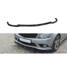 Maxton Design spoiler pod přední nárazník pro Mercedes třída C W204/AMG-Line, černý lesklý plast ABS, předfacelift Maxton Design spoiler pod přední nárazník pro Mercedes třída C W204/AMG-Line, černý lesklý plast ABS, předfacelift