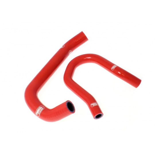 Samco Sport 2-dílná sada silikonových hadic pro vedení tlakového vzduchu pro Ford Escort Mk3 1983 - 1984 RS1600i, barva: modrá