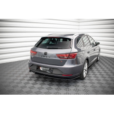 Maxton Design boční difuzory pod zadní nárazník ver.1 pro Seat Leon FR Mk3, černý lesklý plast ABS Maxton Design boční difuzory pod zadní nárazník ver.1 pro Seat Leon FR Mk3, černý lesklý plast ABS