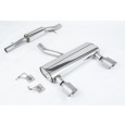 Milltek Sport výfukový systém cat-back s rezonátorem (tišší) pro Audi TT 3.2 V6 quattro Coupe/Roadster 2003-2006, typ koncovek: GT-115 broušené titanové