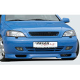 Rieger spoiler pod přední nárazník pro Opel Astra G cabrio, kupé, plast ABS bez povrchové úpravy