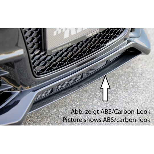 Rieger lipa pod přední nárazník Rieger pro Audi A5 B8, B81 kabriolet, kupé, Sportback po faceliftu, 10/11-06/16, plast ABS bez povrchové úpravy, pod přední nárazník Rieger obj. kód K 00055460/61/62/63 Rieger lipa pod přední nárazník Rieger pro Audi A5 B8, B81 kabriolet, kupé, Sportback po faceliftu, 10/11-06/16, plast ABS bez povrchové úpravy, pod přední nárazník Rieger obj. kód K 00055460/61/62/63