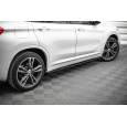 Maxton Design difuzory pod boční prahy pro BMW X1 F48 /M-Pack, černý lesklý plast ABS