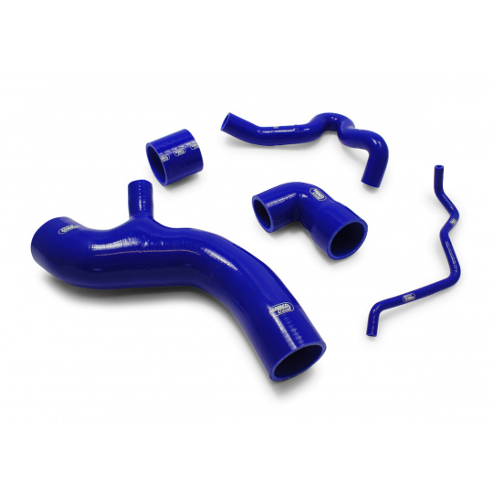 Samco Sport 5-dílná sada silikonových hadic pro vedení tlakového vzduchu pro Volkswagen Golf Mk4 2001 - on 1.8T AWP AUQ cold side DV Conn., barva: modrá