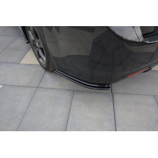 Maxton Design boční difuzory pod zadní nárazník pro Honda Accord Mk8, černý lesklý plast ABS