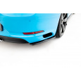 Maxton Design boční difuzory pod zadní nárazník pro Porsche 911 991, černý lesklý plast ABS