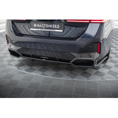 Maxton Design středový spoiler pod zadní nárazník s žebrováním v.2 pro BMW řada 5 G60 M-Pack, černý lesklý plast ABS Maxton Design středový spoiler pod zadní nárazník s žebrováním v.2 pro BMW řada 5 G60 M-Pack, černý lesklý plast ABS