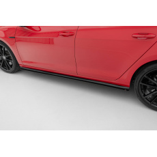 Maxton Design "Racing" difuzory pod boční prahy pro Volkswagen Golf R Mk7 Facelift, plast ABS bez povrchové úpravy