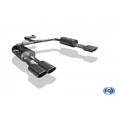 Fox Sportauspuff s koncovkou 2x115x85 Typ 32 na obou stranách pro Volkswagen T5 Bus s motorem 1.9 TDI, 2.0, 2.0 TDI, 2.5 TDI, 3.2