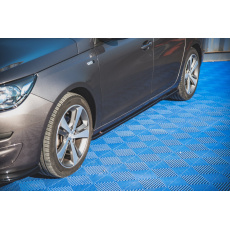 Maxton Design difuzory pod boční prahy pro Peugeot 308 Mk2, černý lesklý plast ABS Maxton Design difuzory pod boční prahy pro Peugeot 308 Mk2, černý lesklý plast ABS