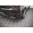 Maxton Design boční difuzory pod zadní nárazník ver.2 pro Mercedes GLE Coupe C292, černý lesklý plast ABS, Coupe 63 AMG