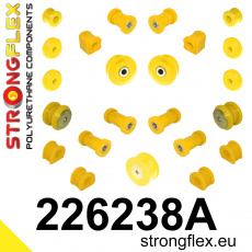 226238A: Strongflex Kompletní sada silentbloků pro zavěšení varianta SPORT 226238A: Strongflex Kompletní sada silentbloků pro zavěšení varianta SPORT