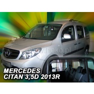 HEKO ofuky oken Mercedes Benz Citan W415 5dv (2012-) přední + zadní