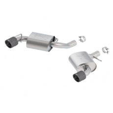 Borla koncový díl "ATAK" pro Chevrolet Camaro SS 6,2l V8 RWD 2-dvéř. bez NPP, r.v. od 16-20, typ koncovek: karbonové se světlými středy