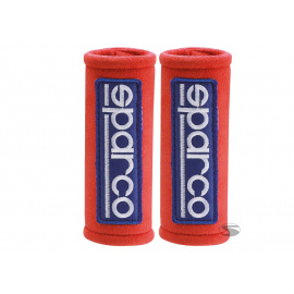 Návleky Sparco MINI na pásy, barva: červená