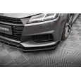 Maxton Design rohové spoilery pod přední nárazník pro Audi TT 8S, plast ABS bez povrchové úpravy, S-Line