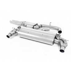 Milltek sport ValveSonic výfukový systém cat-back s rezonátorem pro Audi RS3 Sportback 400PS (8V MQB - Facelift) bez OPF/GPF 2017-2018, typ koncovek: oválné leštěné