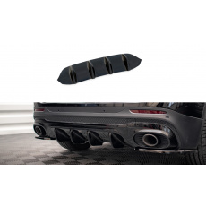 Maxton Design vložka zadního nárazníku pro Mercedes GLB X247 GLB 35 AMG, černý lesklý plast ABS Maxton Design vložka zadního nárazníku pro Mercedes GLB X247 GLB 35 AMG, černý lesklý plast ABS