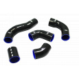 Samco Sport 5-dílná sada silikonových hadic pro vedení tlakového vzduchu pro Toyota Supra JZA80 6/1996 - s motory 2JZ-GTE, barva: modrá