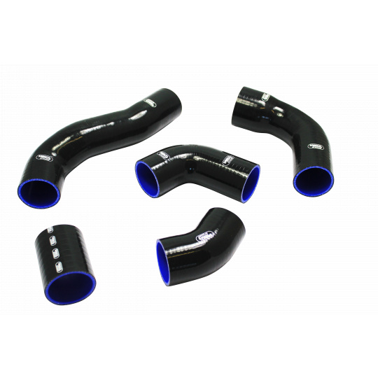 Samco Sport 5-dílná sada silikonových hadic pro vedení tlakového vzduchu pro Toyota Supra JZA80 6/1996 - s motory 2JZ-GTE, barva: modrá