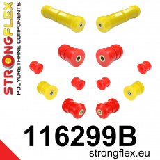 116299B: Strongflex Sada silentbloků předního zavěšení 116299B: Strongflex Sada silentbloků předního zavěšení