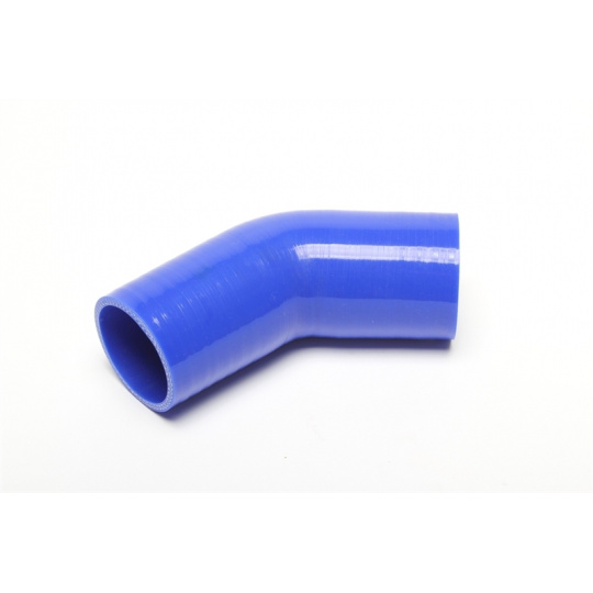 TurboWorks silikonová hadice - koleno 45° - 60mm vnitřní průměr, délka 100mm