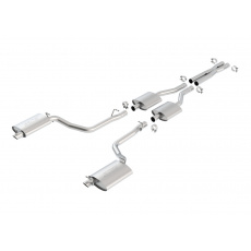 Borla Cat-Back výfukový systém "S-Type" pro Dodge Charger R/T 5,7l V8, s automatickou převodovkou, RWD, 4-dvéř., r.v. 2011-2014 Borla Cat-Back výfukový systém "S-Type" pro Dodge Charger R/T 5,7l V8, s automatickou převodovkou, RWD, 4-dvéř., r.v. 2011-2014