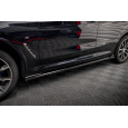 Maxton Design difuzory pod boční prahy ver.2 pro BMW X4 G02, černý lesklý plast ABS, M-Pack