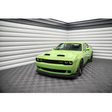 Maxton Design spoiler pod přední nárazník pro Dodge Challenger MK3 SRT Hellcat Widebody, černý lesklý plast ABS Maxton Design spoiler pod přední nárazník pro Dodge Challenger MK3 SRT Hellcat Widebody, černý lesklý plast ABS