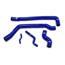 Samco Sport 5-dílná sada silikonových hadic pro vedení chladicí kapaliny pro Mini Cooper R50 2001 - 2006 s klimatizací, barva: modrá