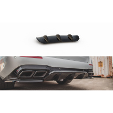 Maxton Design vložka zadního nárazníku pro Mercedes třída E W213/E63 AMG/Estate, černý lesklý plast ABS Maxton Design vložka zadního nárazníku pro Mercedes třída E W213/E63 AMG/Estate, černý lesklý plast ABS